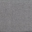 SINGLEWAVE Series 21''W Church Chair in Gray Fabric with Book Rack - Silver Vein Frame