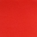 Double Ring Chrome Barstool with Red Seat