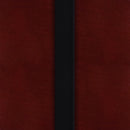 SINGLEWAVE Series Black Cutout Back Metal Restaurant Chair - Mahogany Wood Back & Seat