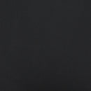 SINGLEWAVE Series Black Slat Back Metal Restaurant Chair - Natural Wood Back, Black Vinyl Seat