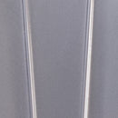 Clear Coated Metal Stackable Chair with Wood Seat