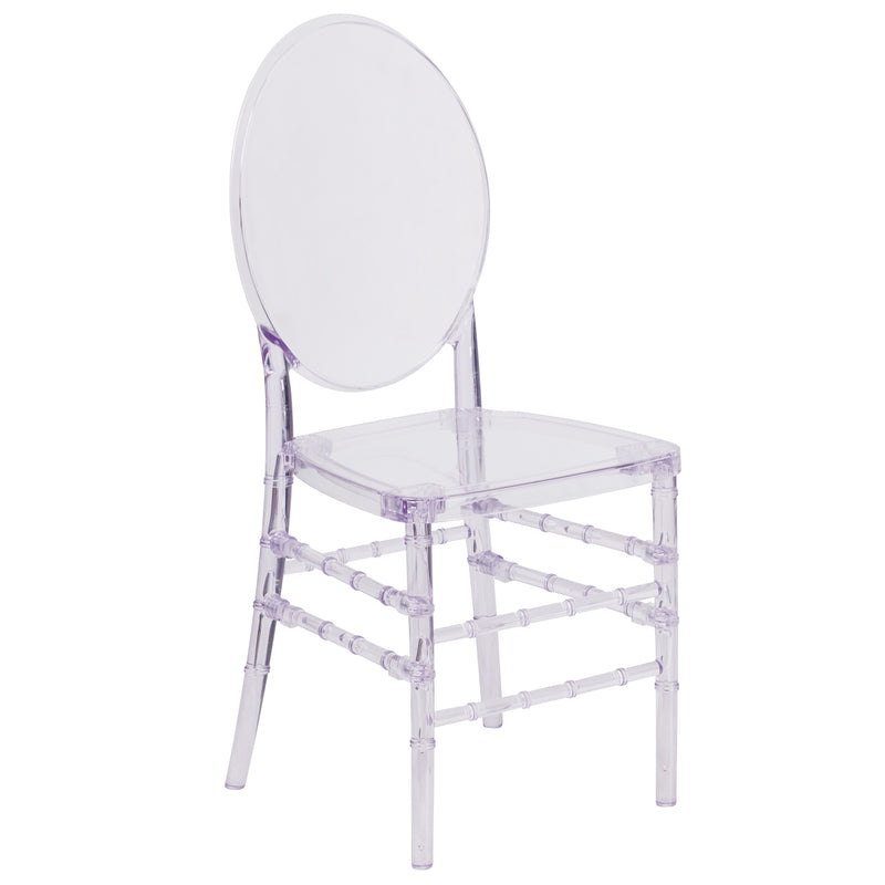 Flash Elegance Crystal Ice Stacking Florence Chair