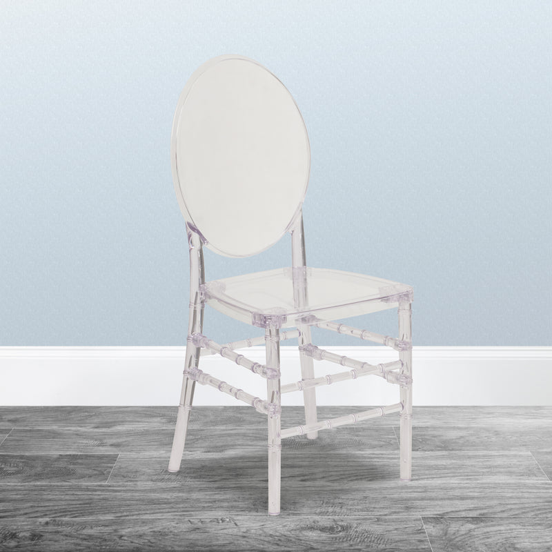 Flash Elegance Crystal Ice Stacking Florence Chair