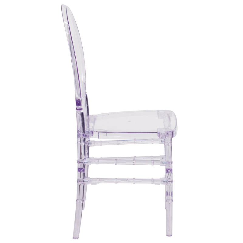 Flash Elegance Crystal Ice Stacking Florence Chair