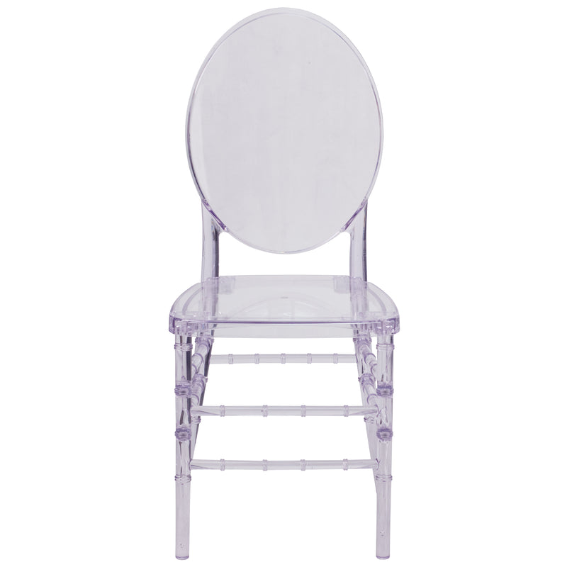 Flash Elegance Crystal Ice Stacking Florence Chair