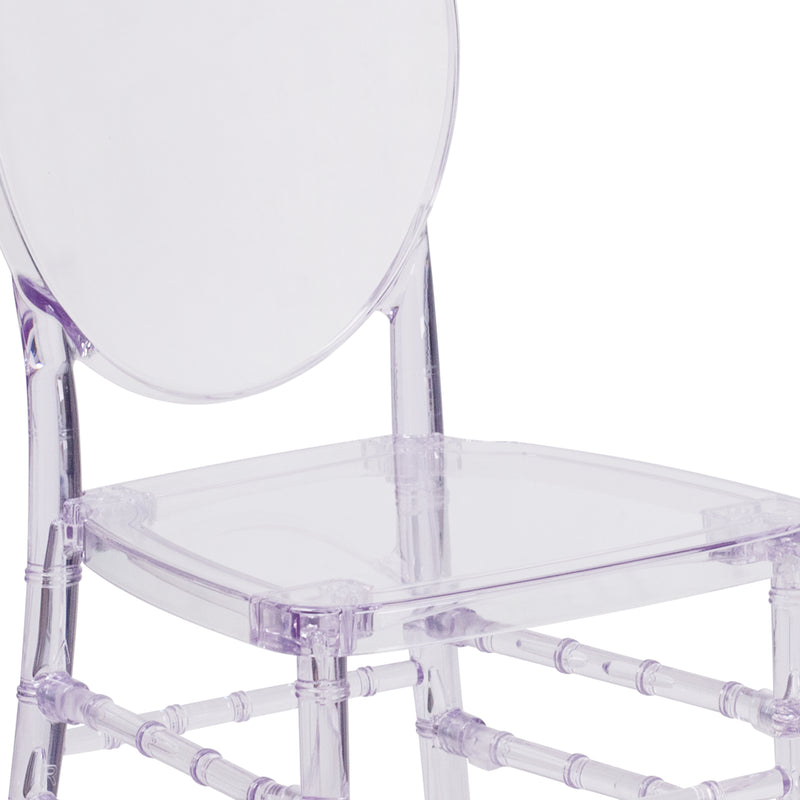 Flash Elegance Crystal Ice Stacking Florence Chair