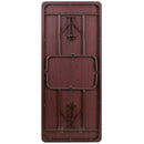 6-Foot High Pressure Mahogany Laminate Folding Banquet Table