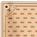 24"W x 48"L Rectangular Natural Plastic Height Adjustable Activity Table