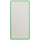 23.625''W x 47.25''L Rectangular Green Plastic Height Adjustable Activity Table with Grey Top