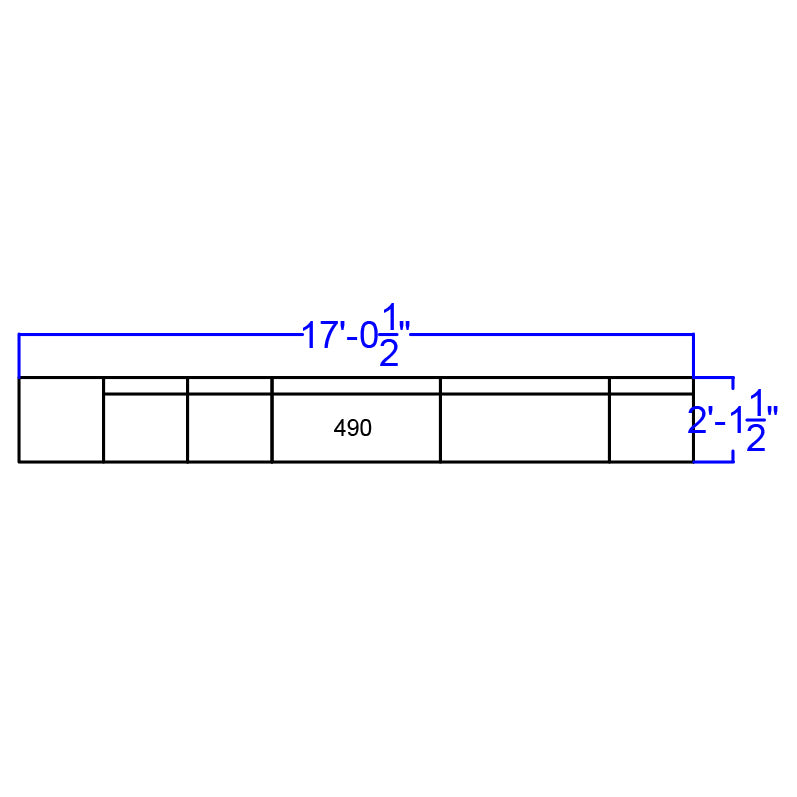 SINGLEWAVE Alon Series Black LeatherSoft Reception Configuration, 6 Pieces