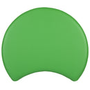 Soft Seating Flexible Moon for Classrooms and Daycares - 12" Seat Height (Green)