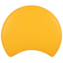Soft Seating Flexible Moon for Classrooms and Daycares - 12" Seat Height (Yellow)