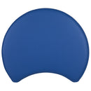 Soft Seating Flexible Moon for Classrooms and Common Spaces - 18" Seat Height (Blue)