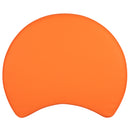 Soft Seating Flexible Moon for Classrooms and Common Spaces - 18" Seat Height (Orange)