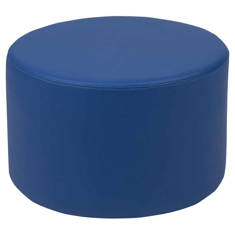 Soft Seating Flexible Circle for Classrooms and Daycares - 12" Seat Height (Blue)