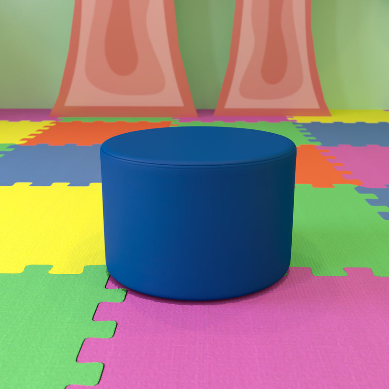 Soft Seating Flexible Circle for Classrooms and Daycares - 12" Seat Height (Blue)