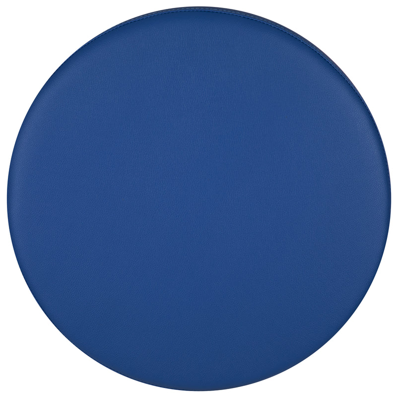 Soft Seating Flexible Circle for Classrooms and Daycares - 12" Seat Height (Blue)