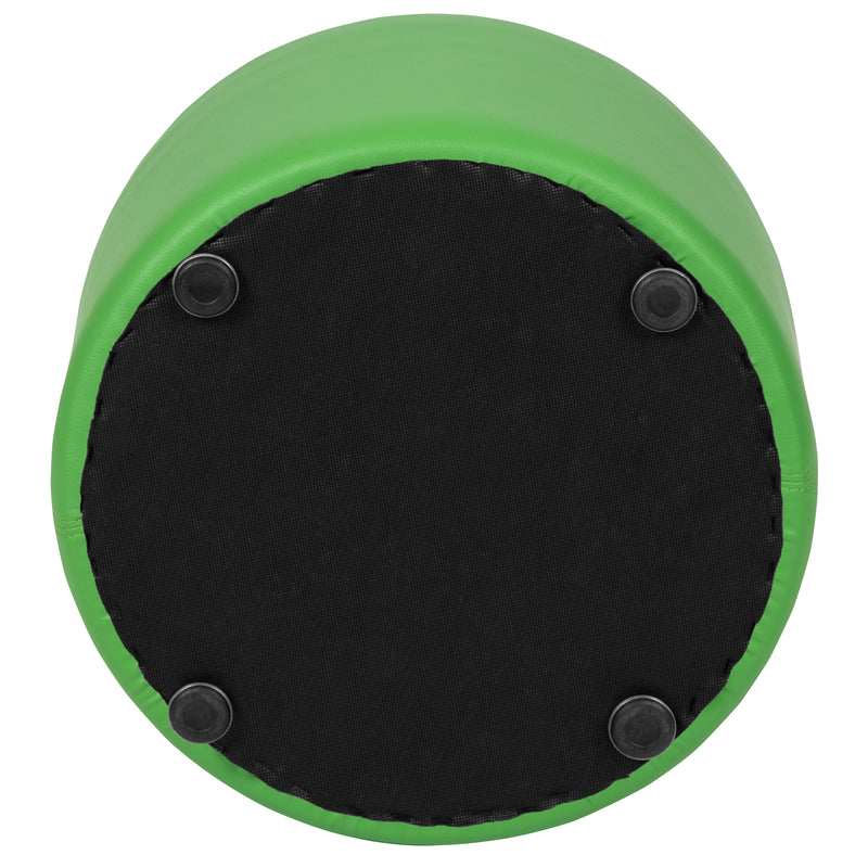 Soft Seating Flexible Circle for Classrooms and Daycares - 12" Seat Height (Green)