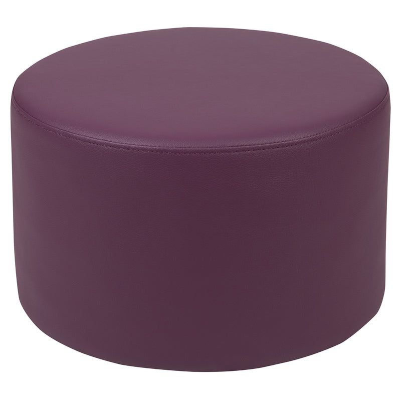 Soft Seating Flexible Circle for Classrooms and Daycares - 12" Seat Height (Purple)