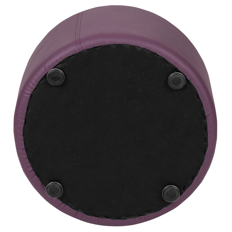 Soft Seating Flexible Circle for Classrooms and Daycares - 12" Seat Height (Purple)