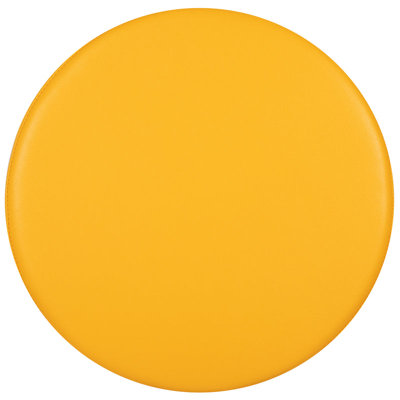 Soft Seating Flexible Circle for Classrooms and Daycares - 12" Seat Height (Yellow)