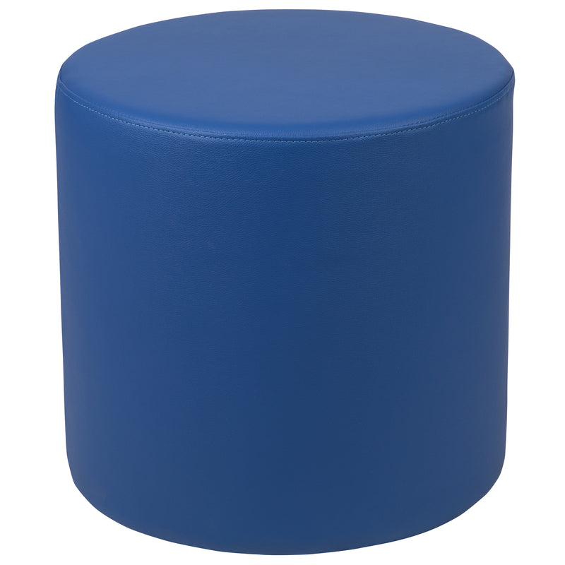 Soft Seating Flexible Circle for Classrooms and Common Spaces - 18" Seat Height (Blue)