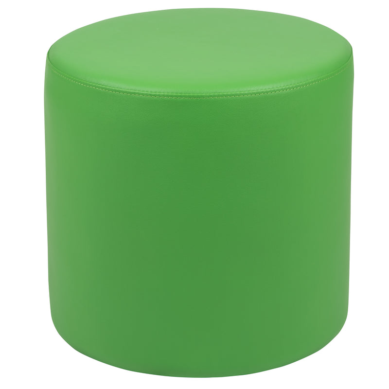 Soft Seating Flexible Circle for Classrooms and Common Spaces - 18" Seat Height (Green)