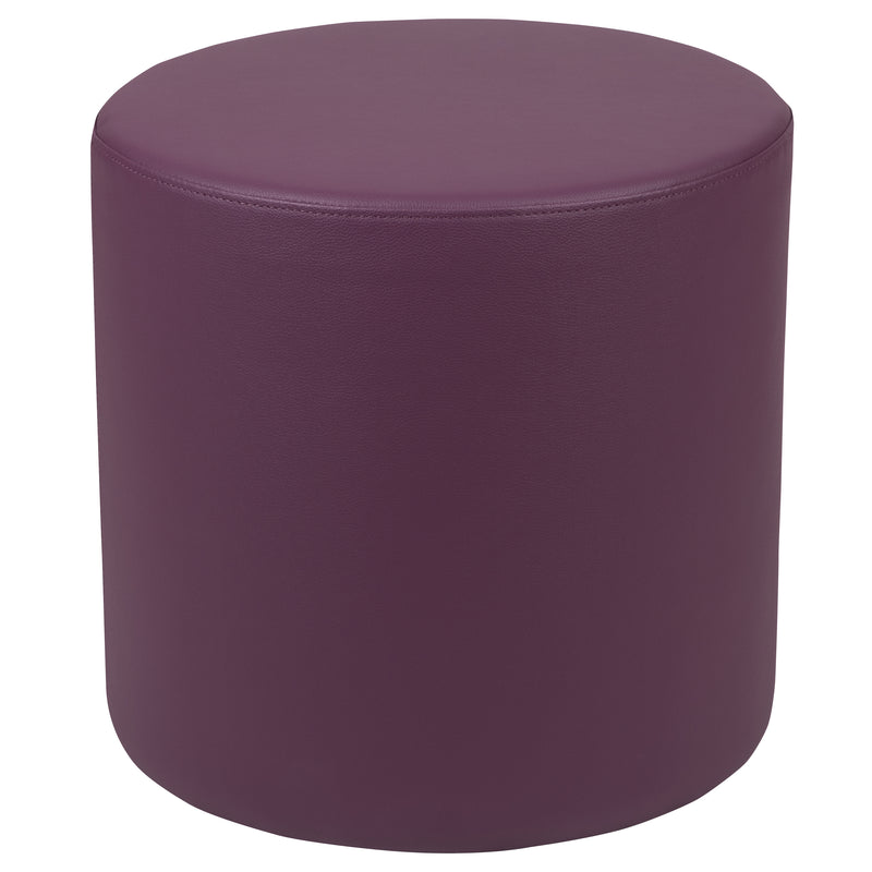 Soft Seating Flexible Circle for Classrooms and Common Spaces - 18" Seat Height (Purple)