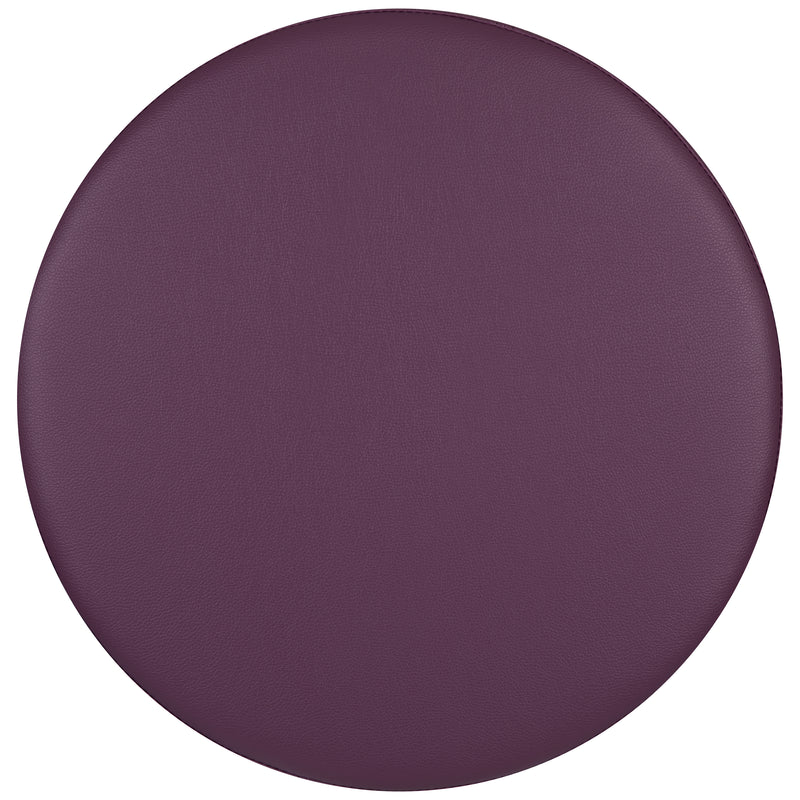 Soft Seating Flexible Circle for Classrooms and Common Spaces - 18" Seat Height (Purple)