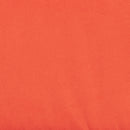 Orange Fabric Swivel Wing Chair